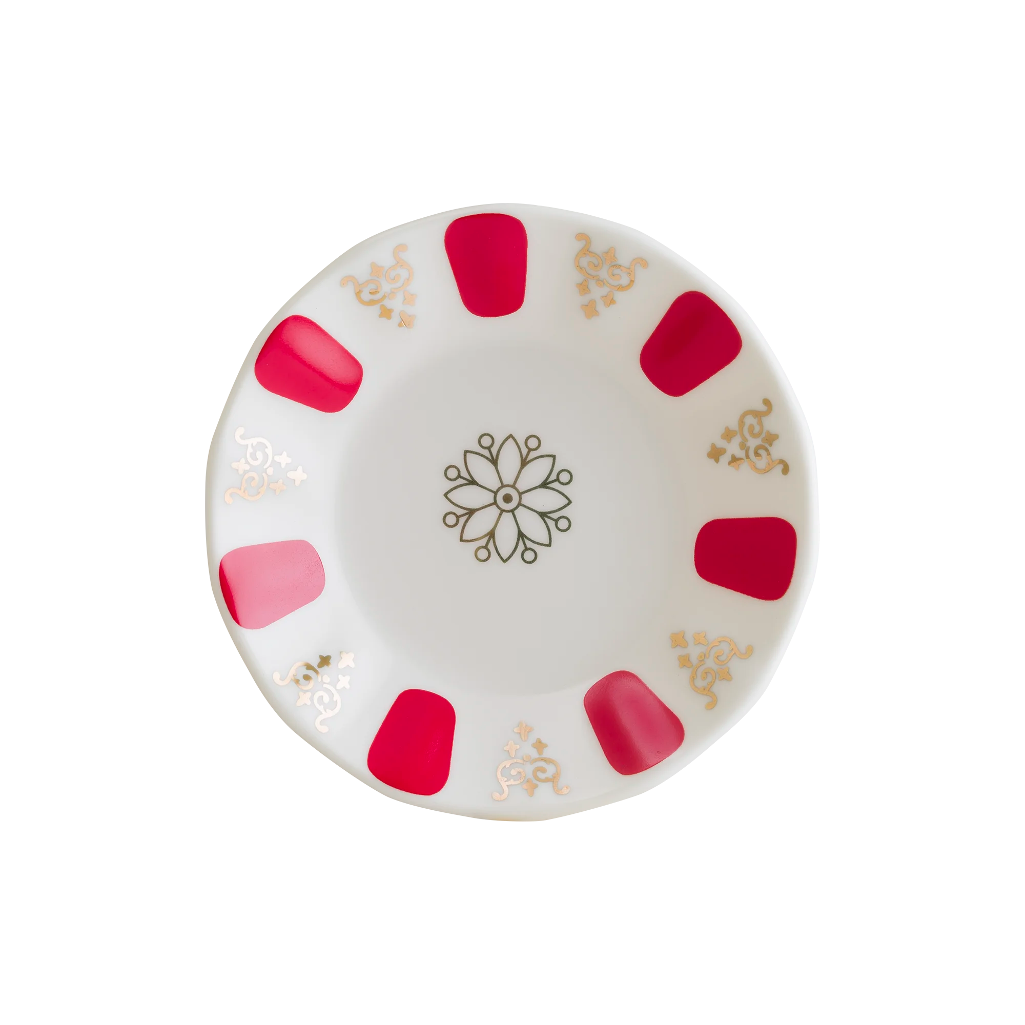Bonna Red Rita Acem Çay Tabağı 11 cm y: 7 cm, profesyonel servis ürünü