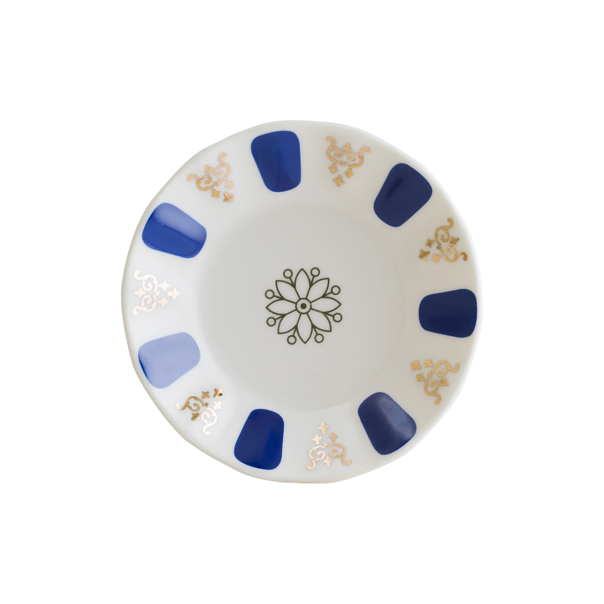 Bonna Blue Rita Acem Çay Tabağı 11 cm y: 7 cm, profesyonel servis ürünü