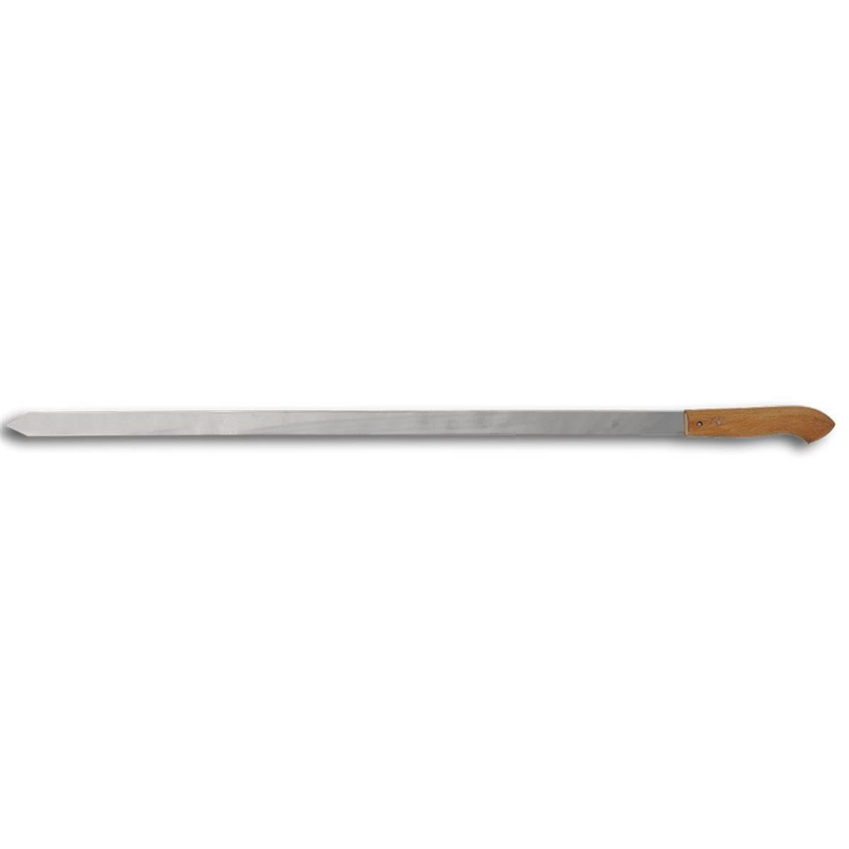 Pirge Gastro PMG Adana Ahşap Saplı Şiş 60 Cm, şiş ve huni ekipmanı