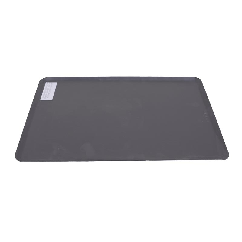 almetal aluminyum italyan acili kaplamali tava 2 mm 40x60 cm siyah italyan acili firin tavasi