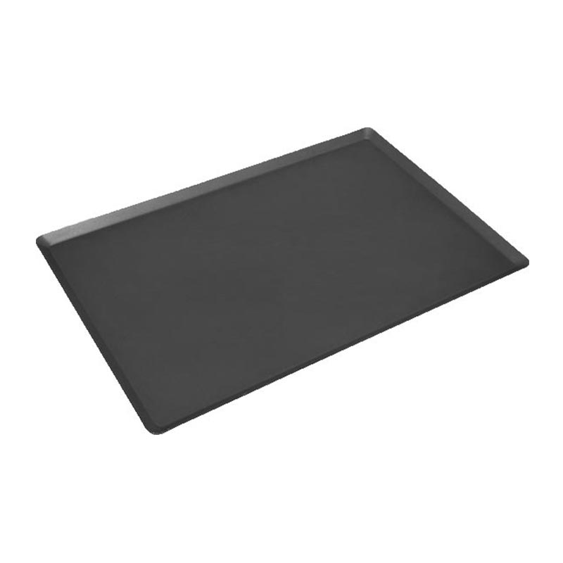 almetal aluminyum italyan acili kaplamali tava 2 mm 60x80 cm siyah italyan acili firin tavasi