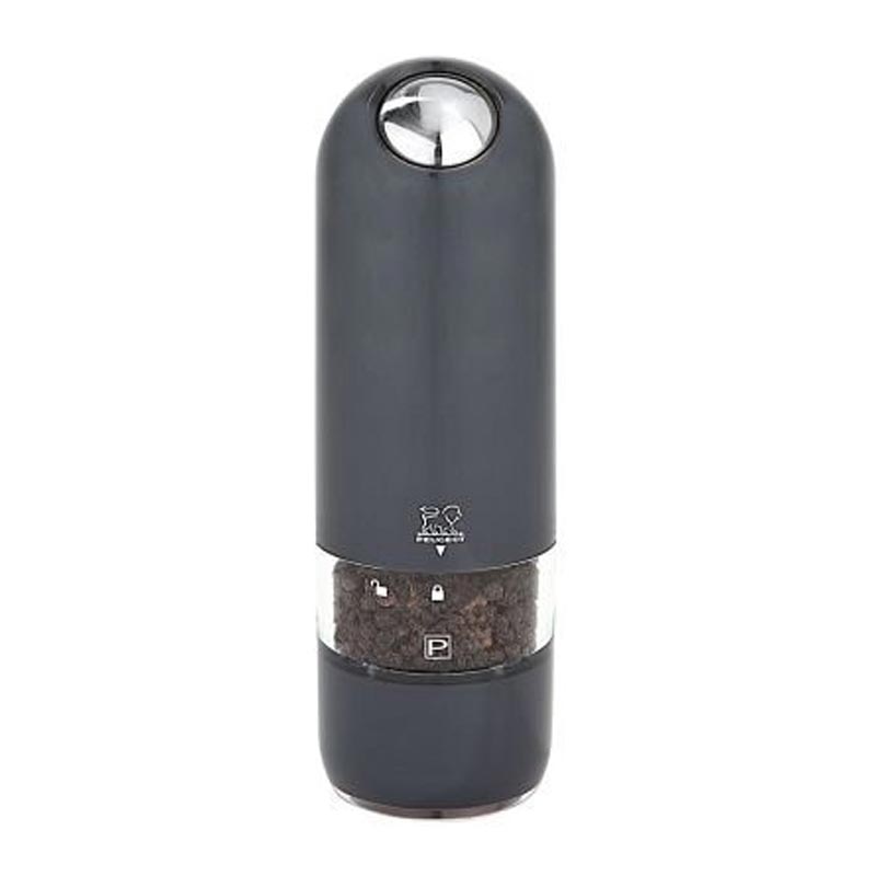 Peugeot Alaska Quartz Karabiber Değirmeni, Pilli, 17 cm,, biber değirmeni