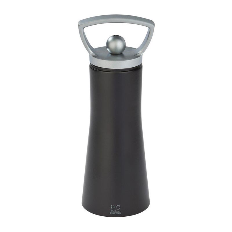 Peugeot Ales Karabiber Değirmeni, Ahşap, 16 cm, Siyah, biber değirmeni