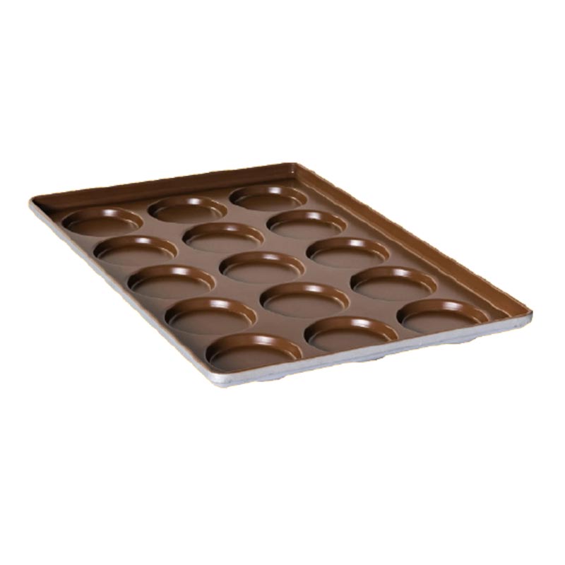 almetal aluminize hamburger tavasi 24 gozlu 16 mm 50x74 cm hamburger ekmegi pisirme tavasi