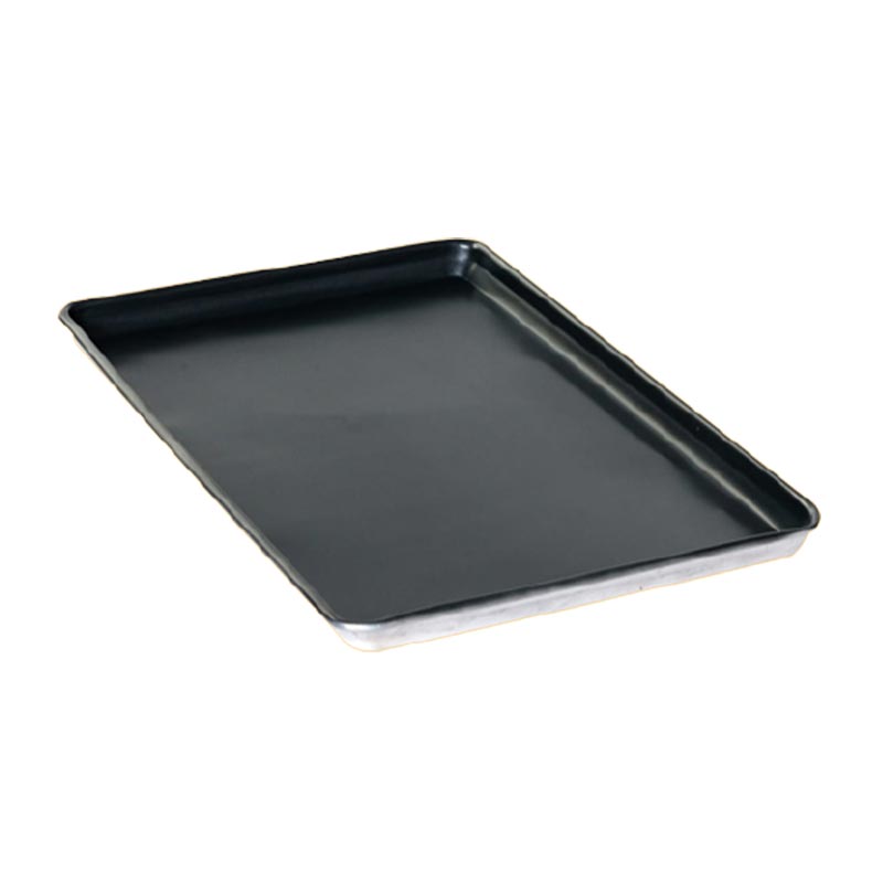 almetal aluminyum duz doner kaplamali firin tavasi 75x80 cm profesyonel firincilik ekipmani