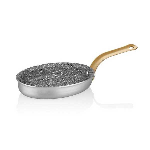 altinbasak alu granit mini oval tava 11x17 cm mini porsiyon servis ve sunum ekipmani