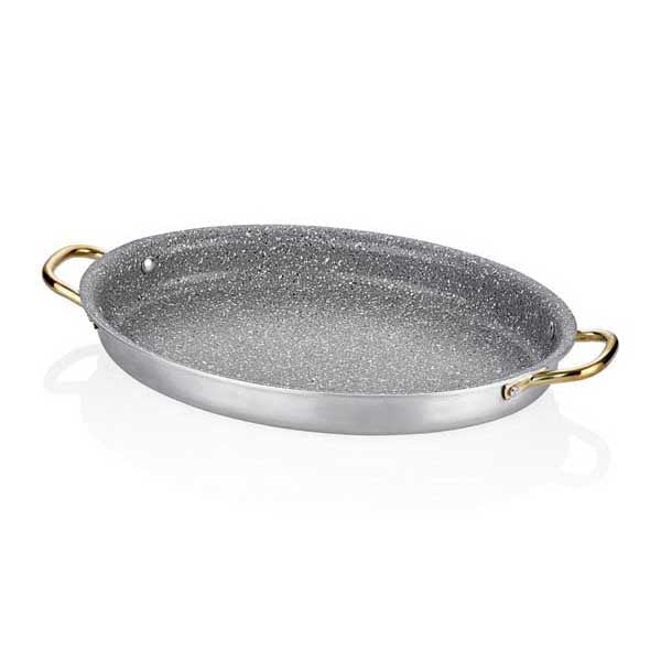 altinbasak alu granit oval omlet tava 28x20 cm omlet krep ve yumurta pisirme icin tava