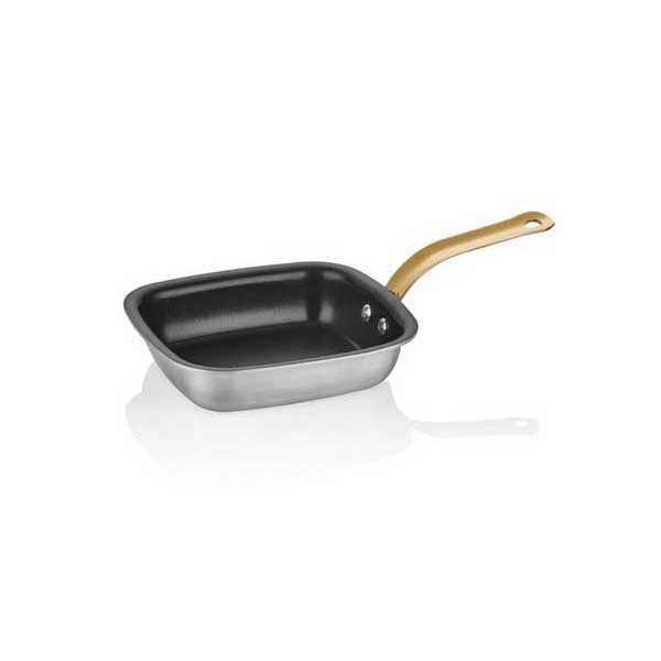 altinbasak alu yapismaz kare tava 14x16 cm mini porsiyon servis ve sunum ekipmani