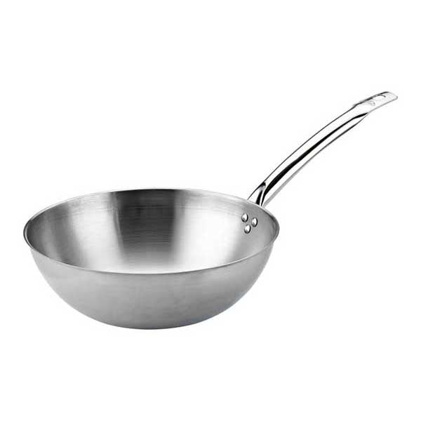 altinbasak celik wok tava 26 cm celik sapli sote ve yuksek isi pisirme icin wok tava
