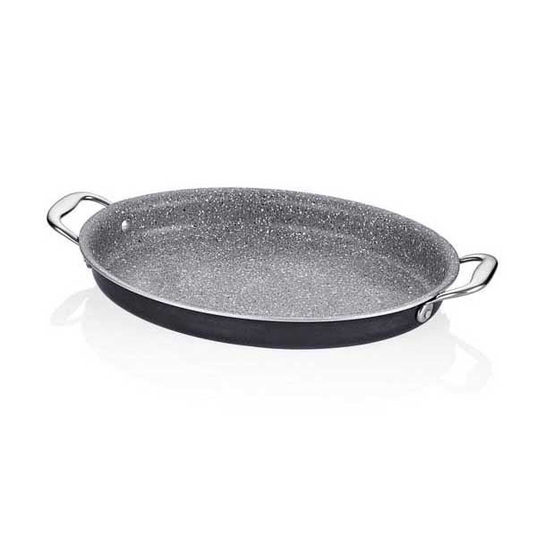 altinbasak granit elit oval omlet tava 28x20 cm omlet krep ve yumurta pisirme icin tava