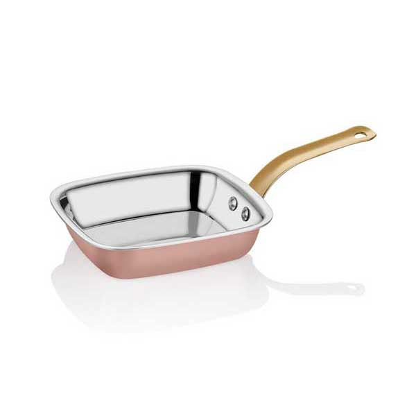 altinbasak multi metal bakir kare tava 12x14 cm mini porsiyon servis ve sunum ekipmani