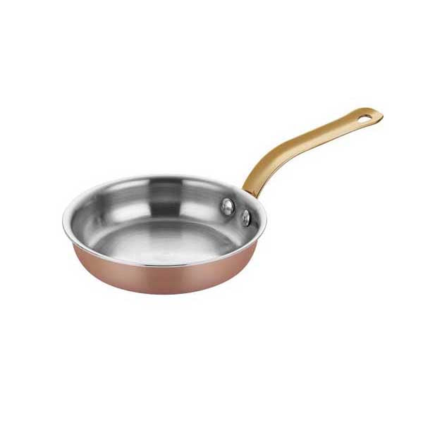 altinbasak multi metal bakir mini tava 12 cm mini porsiyon servis ve sunum ekipmani