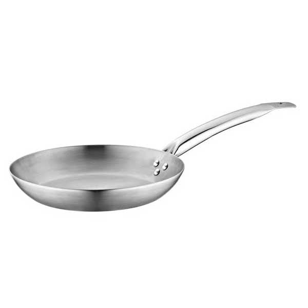 altinbasak multimetal celik yayvan tava 24 cm gunluk ocak kullanimlari icin yayvan tava