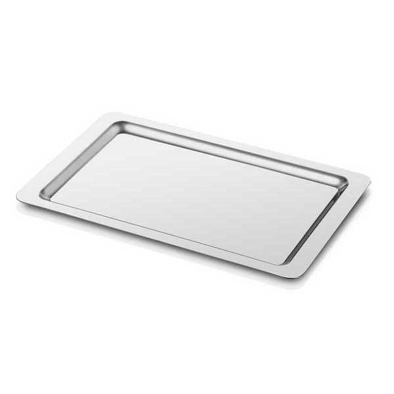 altinbasak paslanmaz dikdortgen servis tepsi 40x26x1 cm servis ve sunum icin paslanmaz tepsi