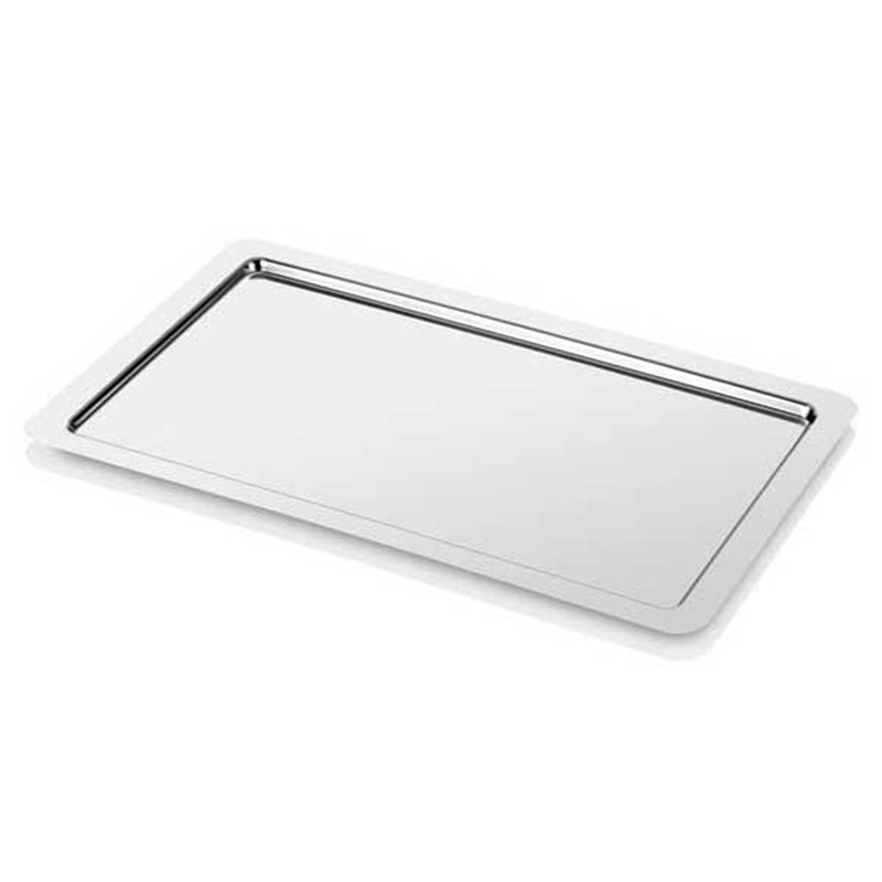 altinbasak paslanmaz dikdortgen servis tepsi 53x32x1 cm servis ve sunum icin paslanmaz tepsi