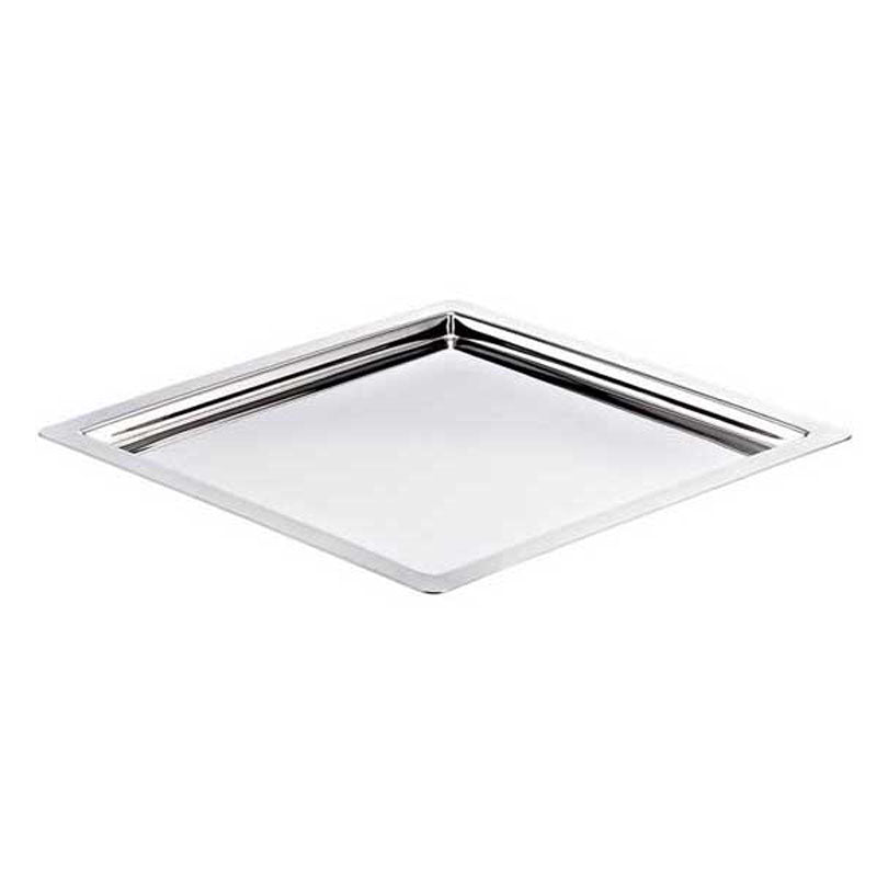 altinbasak paslanmaz kare tepsi 16x16x1 cm servis ve sunum icin paslanmaz tepsi