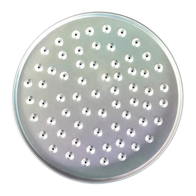 almetal delikli aluminyum pizza tavasi 40 cm pizza pisirme tavasi