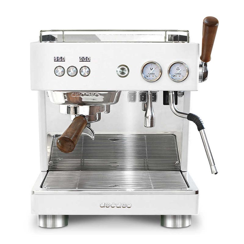 Ascaso Baby T Plus Espresso Kahve Makinesi, Beyaz, kahve aksesuarı