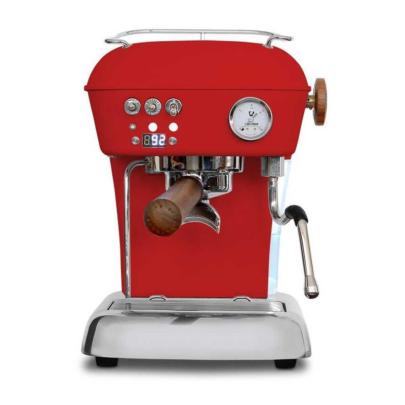 Ascaso Dream PİD Yarı Otomatik Espresso Kahve Makinesi, Kırmızı, kahve aksesuarı