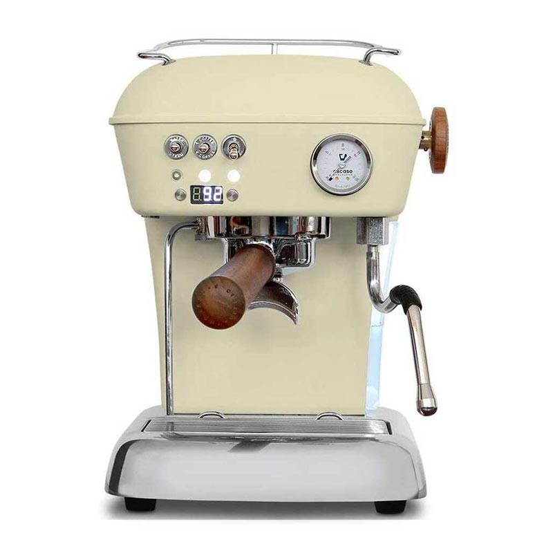 Ascaso Dream PİD Yarı Otomatik Espresso Kahve Makinesi, Krem, kahve aksesuarı