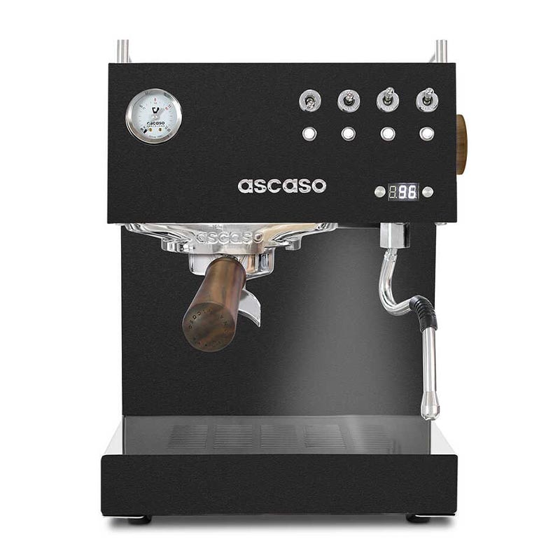 Ascaso Steel Duo PİD Espresso Kahve Makinesi, Siyah, kahve aksesuarı