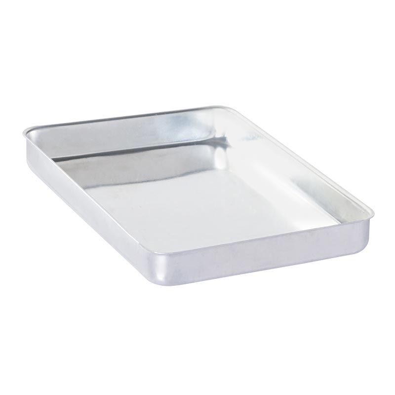 almetal koseli kalin aluminyum baklava tepsisi 800 gr 35x45x4 cm profesyonel baklava tepsisi