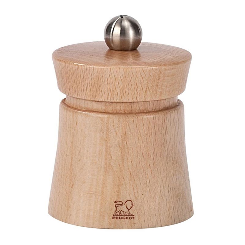 Peugeot Baya Naturel Karabiber Değirmeni, Ahşap, 8 cm, biber değirmeni
