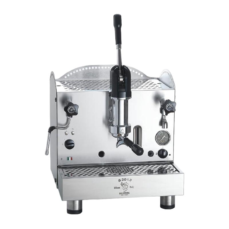 Bezzera B2013 AL Pistonlu Espresso Kahve Makinesi, 1 Gruplu, espresso takip aynası