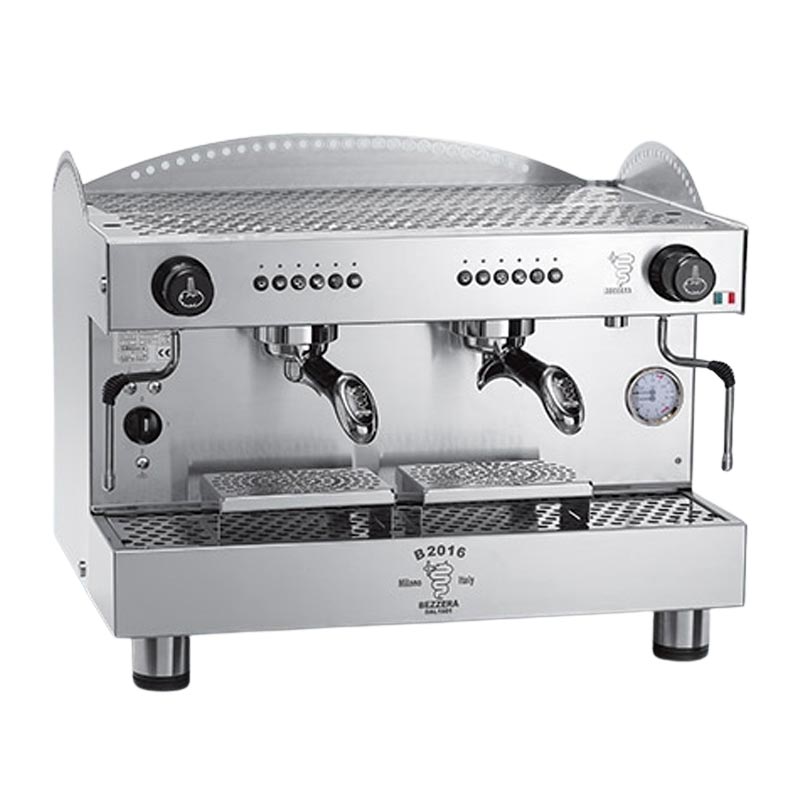 Bezzera B2016DE Tall Cup Tam Otomatik Espresso Kahve Makinesi, 2 Gruplu, kahve aksesuarı