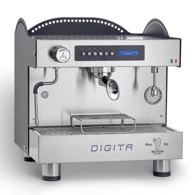 Bezzera DIGITA DE Tall Cup Tam Otomatik Espresso Kahve Makinesi, 1 Gruplu, kahve aksesuarı