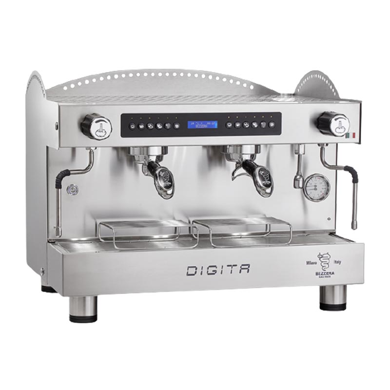 Bezzera DIGITA DE Tall Cup Tam Otomatik Espresso Kahve Makinesi, 2 Gruplu, kahve aksesuarı