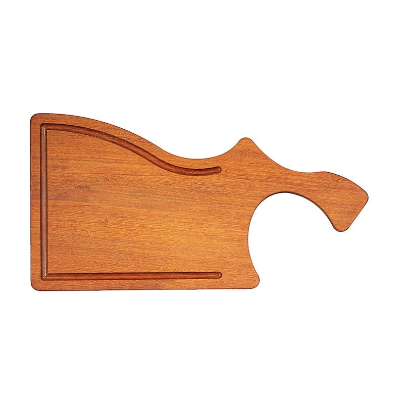 biradli grv1844 asimetrik iroko peynir sunum tahtasi 40x21 cm servis ve sunum ekipmani