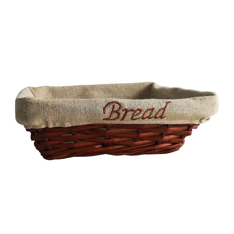 biradli grv904 bezli dikdortgen ekmek sepeti 22x16x7 cm profesyonel mutfak ekipmani