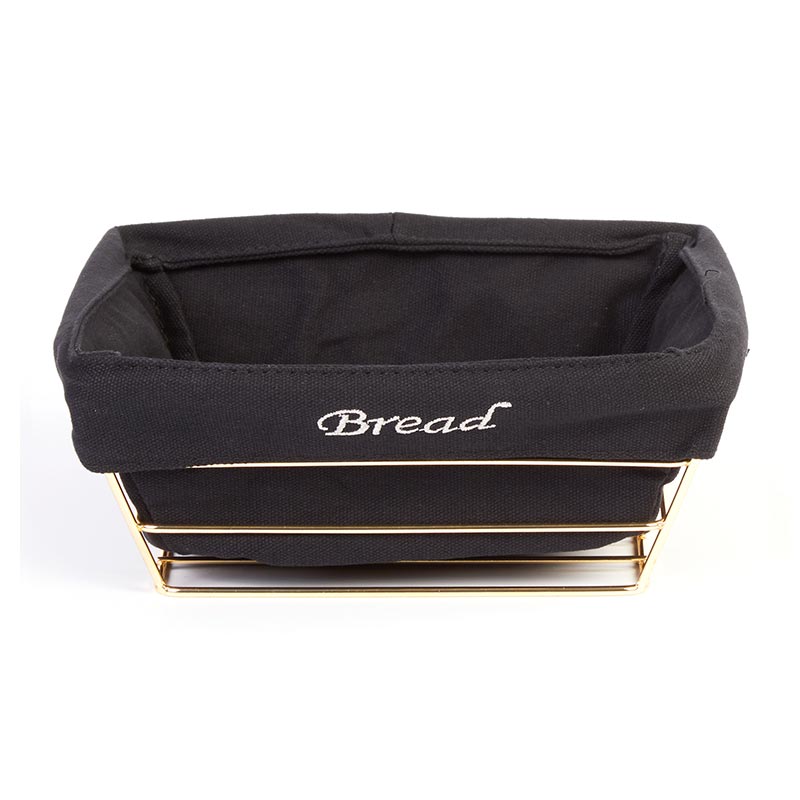 biradli hw180a bezli kare ekmek sepeti 22x22x9 cm altin profesyonel mutfak ekipmani