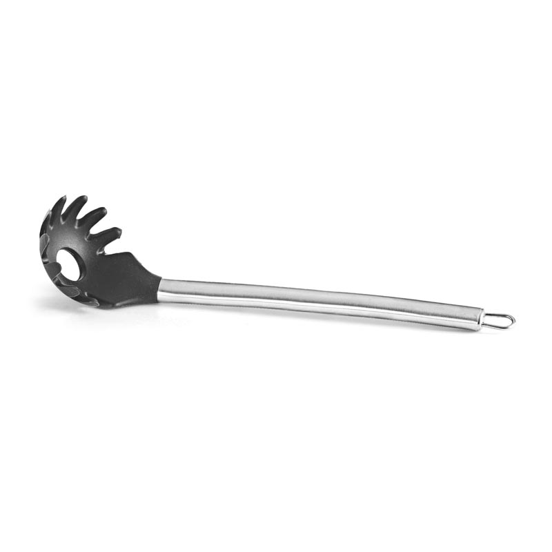 biradli brd0426c silikon spagetti kasigi 33 cm siyah profesyonel mutfak ekipmani