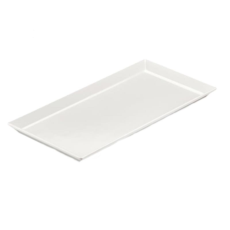 biradli brd103314 melamin sunum tepsisi 35x17x2 cm beyaz servis ve sunum ekipmani