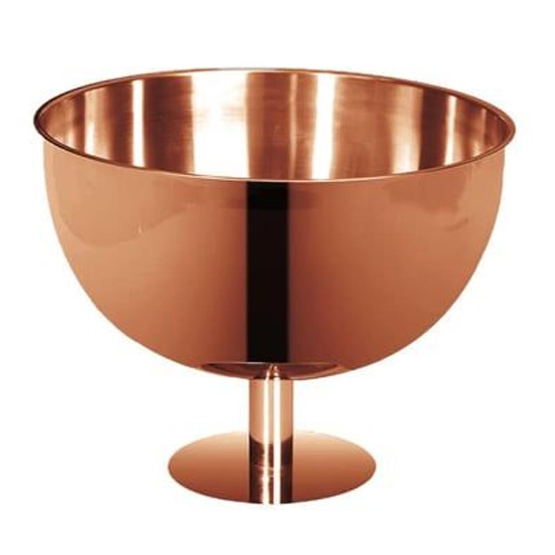 biradli brd3074 celik puch kase 20x20 cm bakir servis ve sunum ekipmani