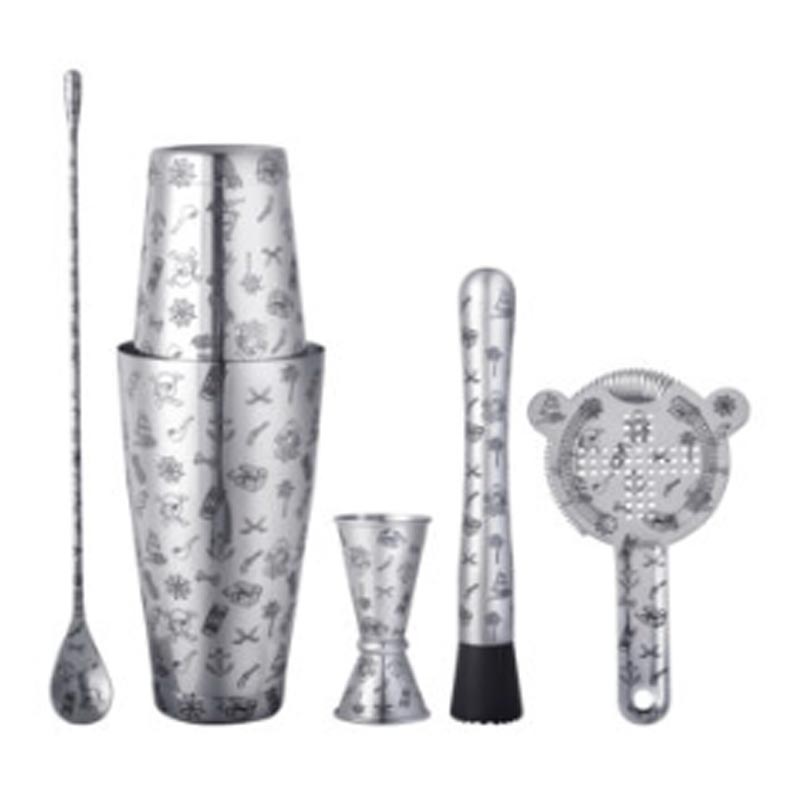 biradli brd3099 tattoo boston shaker set 550750 cl bar ve kokteyl ekipmani