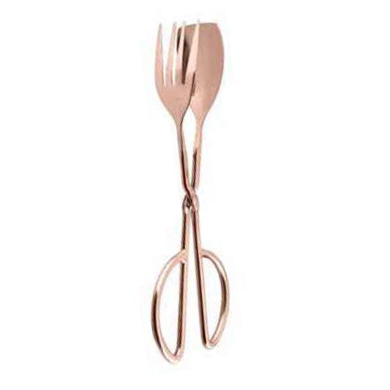 biradli brdef146 catalli celik servis makasi 26 cm bakir profesyonel mutfak ekipmani