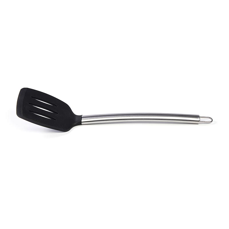 biradli brd0426 celik sapli silikon spatula 35 cm siyah mutfak hazirlik ekipmani