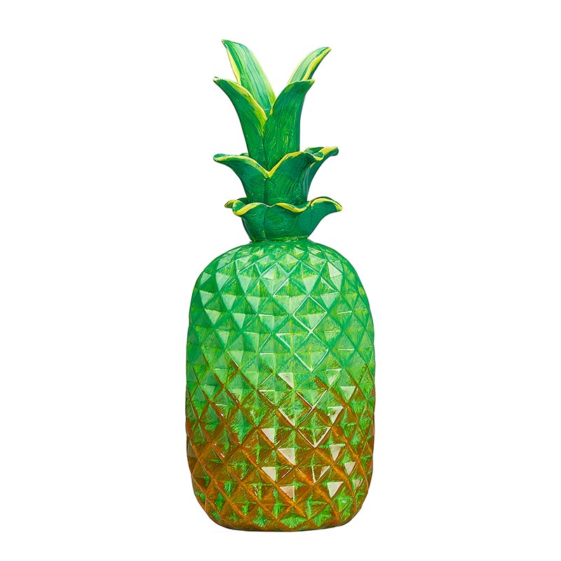biradli grvg619 dekoratif ananas 15x15x375 cm yesil profesyonel mutfak ekipmani