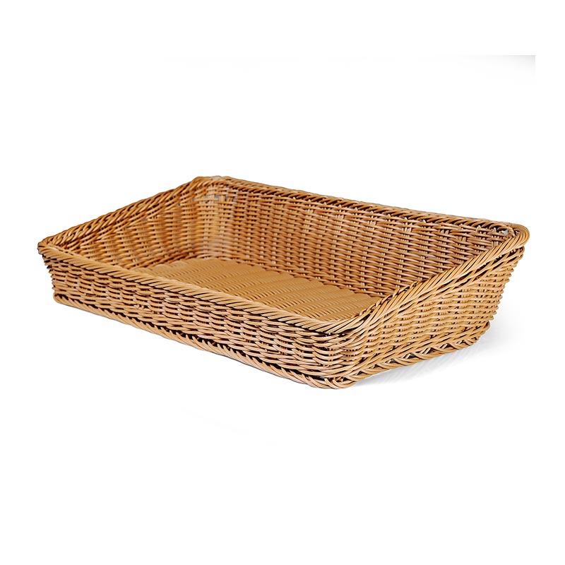 biradli grv2419 dikdortgen plastik sunum sepeti 50x50x510 cm servis ve sunum ekipmani