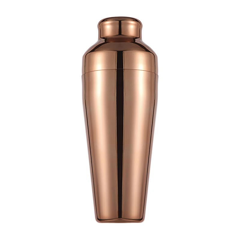 biradli brd601 fransiz model paslanmaz celik shaker 600 ml bakir bar ve kokteyl ekipmani