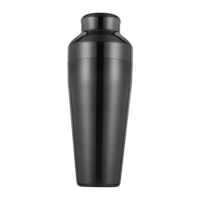 biradli brd601 fransiz model paslanmaz celik shaker 600 ml siyah bar ve kokteyl ekipmani