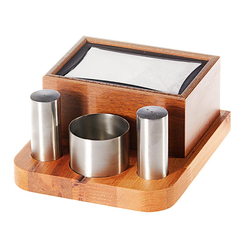 biradli grv299 groovy ahsap dispenser pecetelikli tuzluk takimi baharat ekipmani