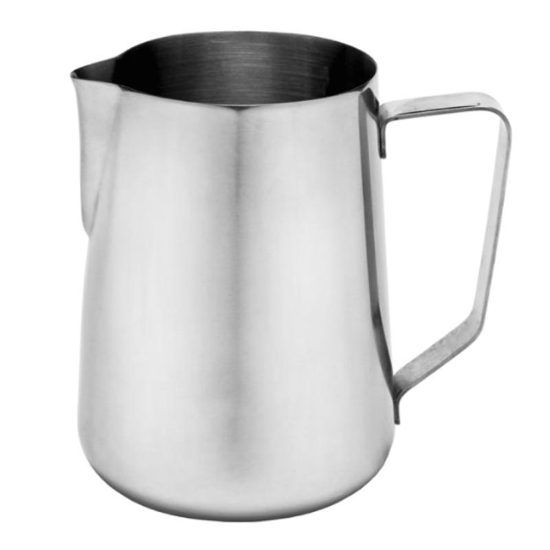 Biradlı Groovy GRV-040-B Süt Potu, 700 ml, kahve aksesuarı