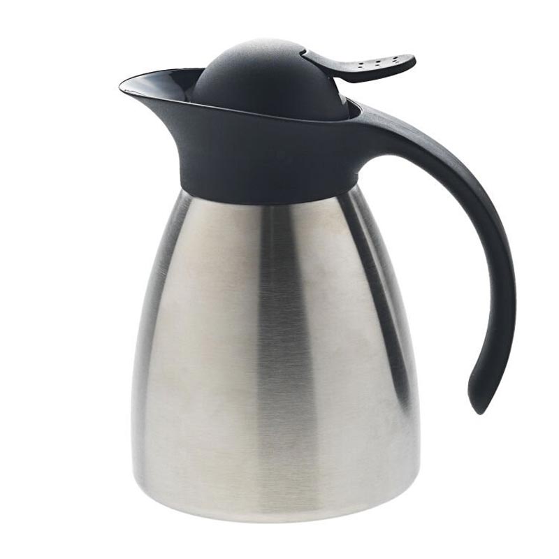 Biradlı Groovy GRV-1605 Çelik Termos, 600 ml, kahve aksesuarı