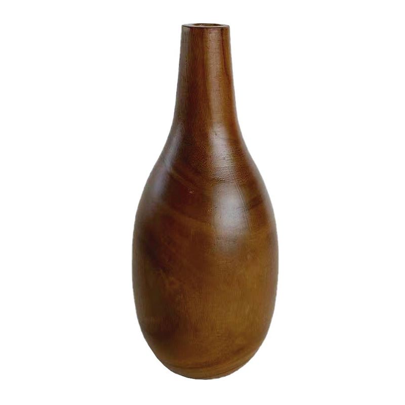 biradli groovy grv22319 dekoratif ahsap vazo 18x41 cm profesyonel mutfak ekipmani
