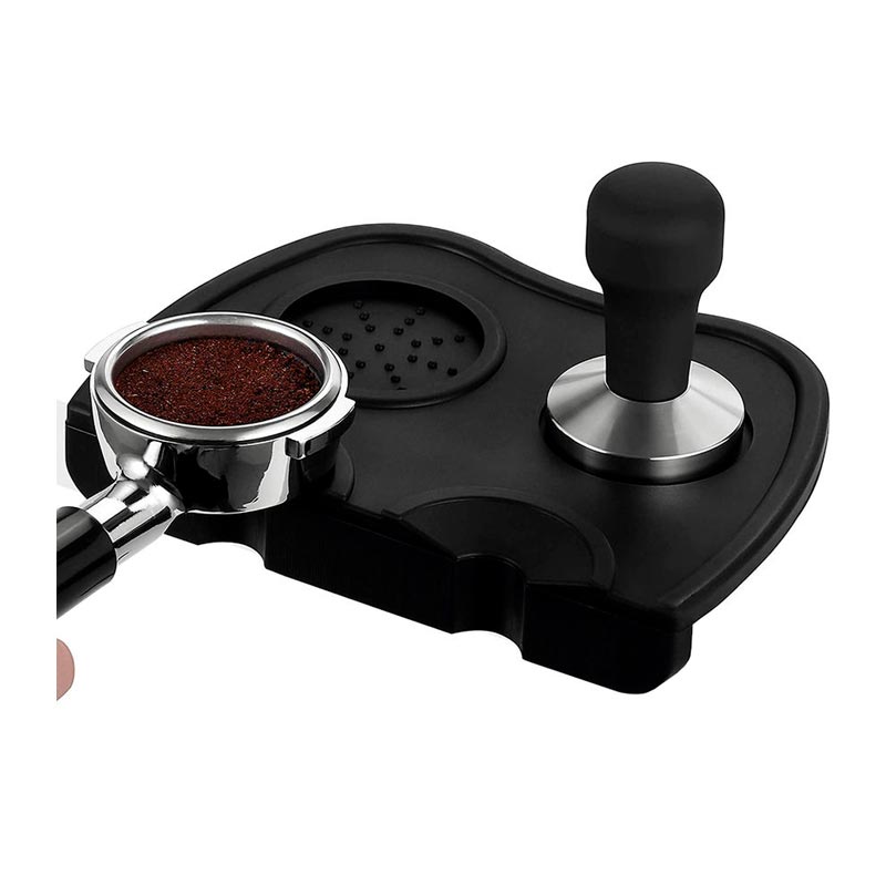 Biradlı Groovy GRV-337 Kahve Tamper Matı, 21x15 cm, kahve aksesuarı