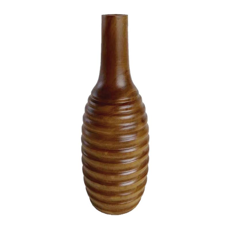 biradli groovy grv38041 dekoratif ahsap vazo 15x43 cm profesyonel mutfak ekipmani